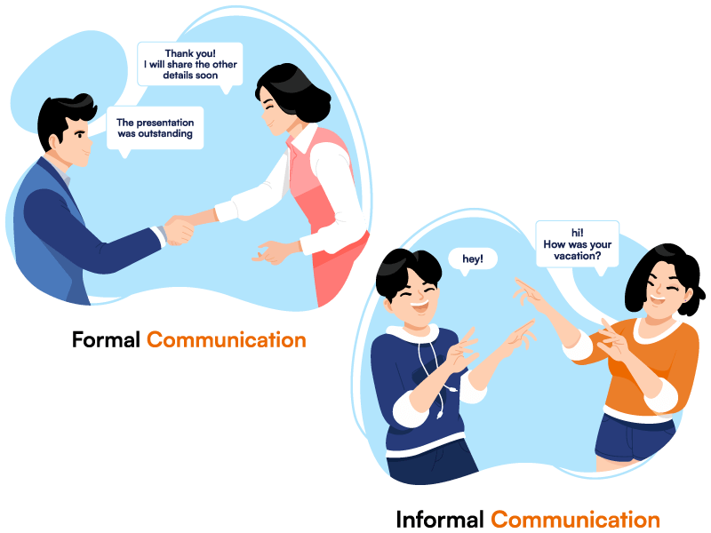 Formal and Informal Communication